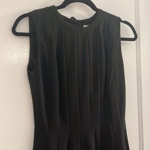 H&M Black Fitted A-Line Cocktail Dress - Size 4